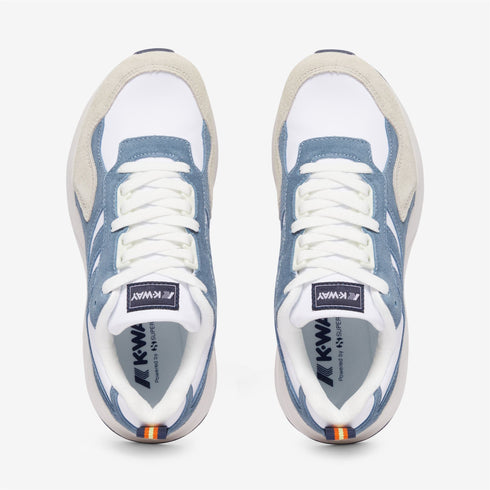 TRAINING 3.0 LACES - Sport Shoes - Low Cut - UNISEX - WHITE-AZURE BLIZZARD-BEIGE LT-BLUE DEPTH